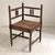 Brown Corner Chair in Turned Wood, 1930s For Sale - Image 8 of 8