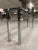 Mid-Century Modern Mastercraft Chrome Console Sofa Table For Sale - Image 3 of 13