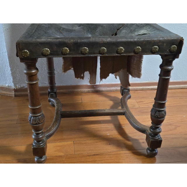 Antique Renaissance Revival Chair For Sale - Image 4 of 6
