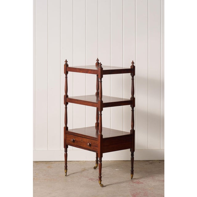 English 19th Century English Rosewood Whatnot (C. 1945) For Sale - Image 3 of 11