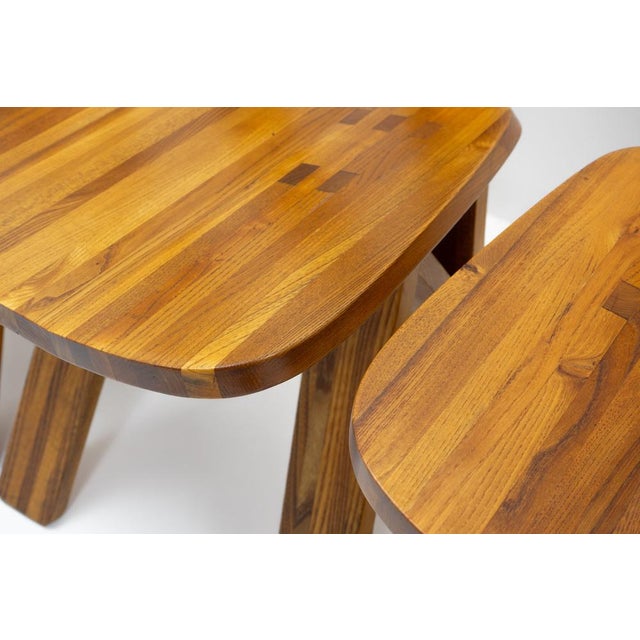 French S45 Chairs by Pierre Chapo, 1970s, Set of 6 For Sale - Image 9 of 13