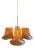 Art Glass Ceiling Lamp from Peill Putzler, Germany, 1960s For Sale