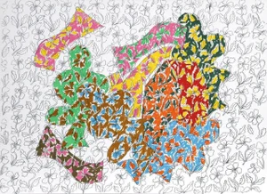 George Chemeche, "Eastern Forms," Serigraph