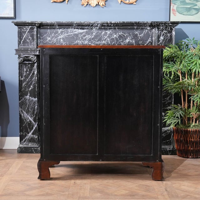 Wood English Traditional Mahogany Chest For Sale - Image 7 of 13