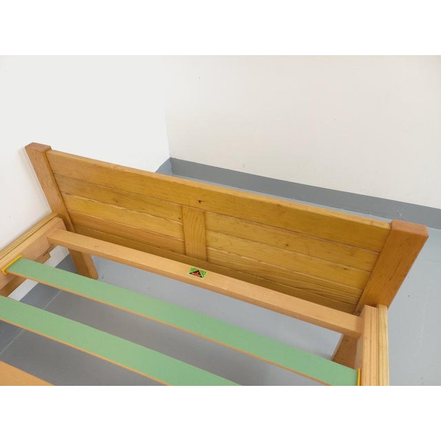 Vintage Les Arcs Bed in Ash, 1960s For Sale - Image 4 of 15