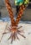 Hans Kögl 1970s Continental Hans Kogl Life Size Tole Polychrome Palm Tree Floor Lamp For Sale - Image 4 of 9