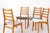 Beige Mid-Century Modern Beech Dining Chairs, Germany, 1960s, Set of 4 For Sale - Image 8 of 9