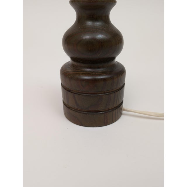 1970s Swedish Designer, Table Lamp, Pine, Sweden, 1970s For Sale - Image 5 of 6