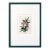 Danewort - Framed Dark Green Tone Floral Artwork on Antique Botanical Book Page Artwork by Lee Herring For Sale