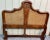 Vintage Solid Oak French Country Provincial Twin Headboard For Sale - Image 4 of 4