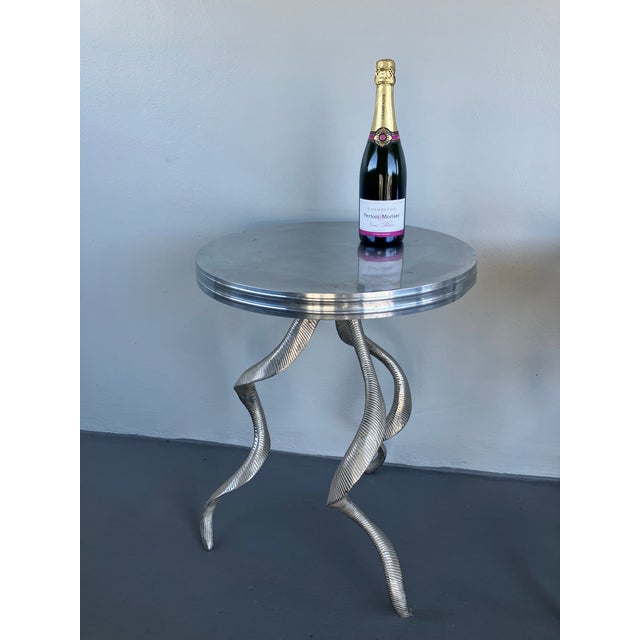 Pair of Arthur Court Gueridon Side Tables, Circa 1970s For Sale - Image 10 of 16