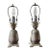 Vintage Petite Pineapple Lamps - A Pair For Sale