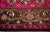 Raspberry Pink 1940s Vintage Persian Heriz Handmade Pink Flroral Wool Rug For Sale - Image 8 of 12