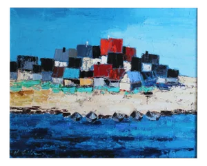 Herbets Ernests Silinsh, Kaltene, 1986, Oil on Canvas