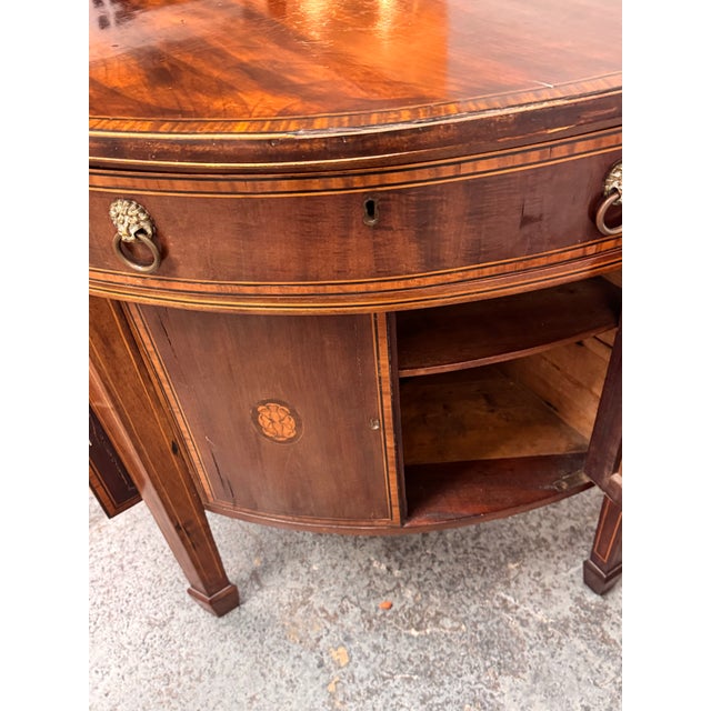 Federal Style Inlaid Mahogany Sideboard, 19th Century For Sale - Image 11 of 12
