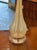 Pair of Murano Opal Glass Lamps With Gracie Shades For Sale - Image 4 of 5