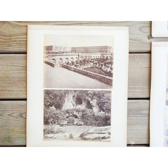 Antique 1880's Frith Photographs Paris France Versailles - Set of 4 For Sale - Image 4 of 7