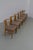 Danish Brutalist Oak Dining Chairs attributed to Henning Kjærnulf, 1960s, Set of 6 For Sale - Image 11 of 18