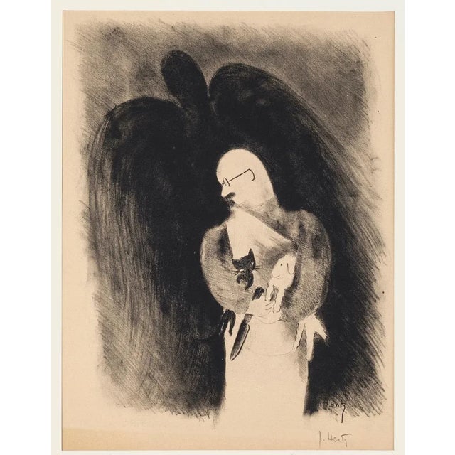 La Chanson de l'Agneau que le Chat eu Mangé - by J.Hertz - XX century Unknown For Sale - Image 3 of 3