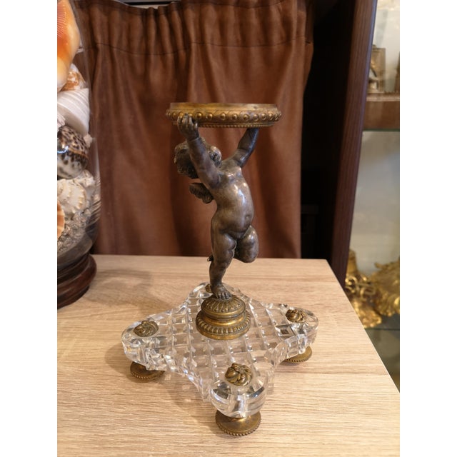 Crystal Baccarat Centerpiece Vase, 1890s For Sale - Image 12 of 18