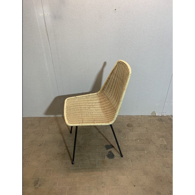 Mid-Century Bar Chair, Italy, 1950s For Sale - Image 3 of 5