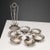 Silver Ashtray Set from Cesa Alessandria, Set of 7 For Sale - Image 3 of 12