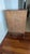 Early 20th Century Bookcase With 3 Shelves, Doors With Leaded Glass Panels For Sale - Image 4 of 4