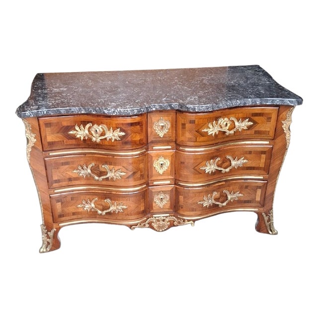 Antique Louis XV Chest of Drawers, 1790 For Sale