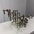 Werner Stoff & Hans Nagel for Stoff Chrome-Plated Modular Stacking Candleholders, Set of Twenty One For Sale - Image 4 of 12