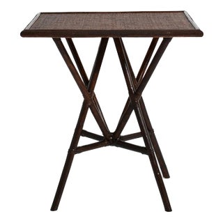 Arrabida Brown Rattan Table by Barracuda Interiors For Sale