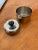 Cristofle-Style 1930s Italian Moderne Silver Plate Coffee Set With Tray, Creamer and Sugar Bowl - 4 Pieces For Sale - Image 4 of 10