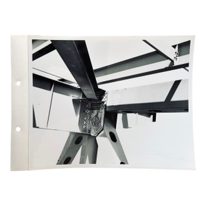 1970s Anonymous Photographer for U S Steel Post- Modernism B & W Photo With Metadata