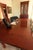 Brown Large Mahogany Dining Table For Sale - Image 8 of 13
