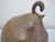 Mid 20th Century Large Chickadee Fat Hen Globular Earthenware Farmhouse Pottery Sculpture For Sale - Image 5 of 9