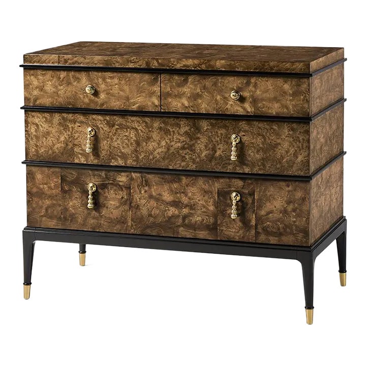 Modern Wooden Commode | Chairish