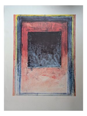 Anne Madden, Abstraction, 1982, Lithograph
