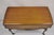Vintage French Country Style Cherry Wood 2 Drawer Drop Leaf Rolling Serving Cart For Sale - Image 12 of 12
