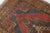 Burnt Orange Anatolian Floral Wool Carpet For Sale - Image 8 of 10