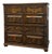 Antique Jacobean Style Carved Oak Dresser Chest of Drawers. For Sale