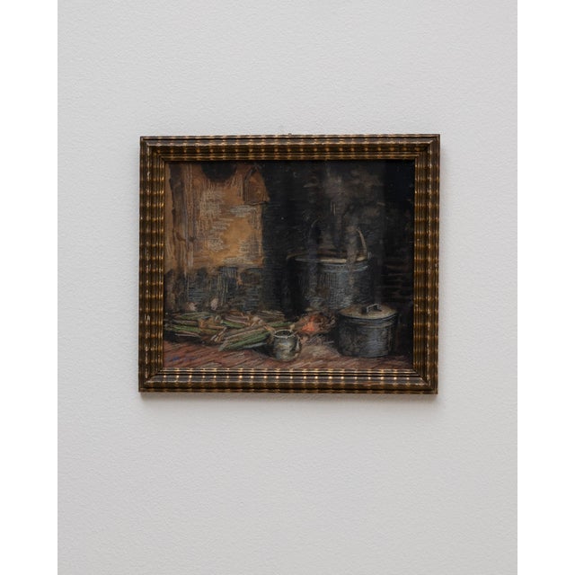 20th Century Belgian Still Life Painting For Sale - Image 18 of 18