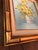 Yellow 1960s Robert Cox Yellow Floral Impressionist Oil Painting, Framed For Sale - Image 8 of 10