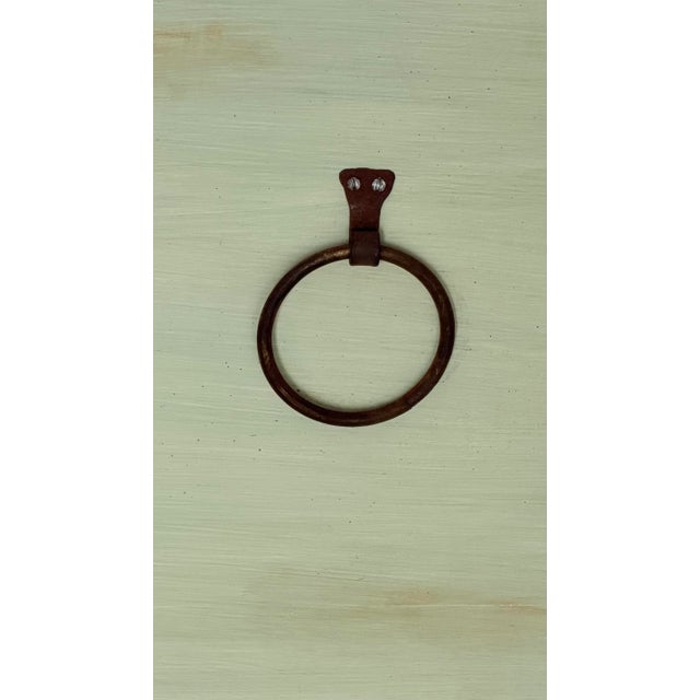 Hand Painted Light Sage Green Bedside Table for Child's Room For Sale - Image 9 of 11