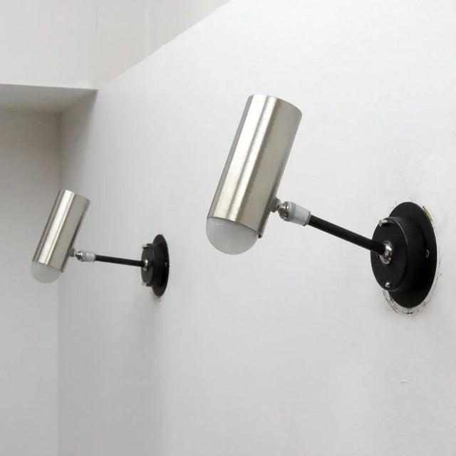 1960s Boris Lacroix Wall Lights, 1960 For Sale - Image 5 of 8