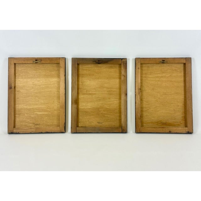 1960s Brutalist Stations of the Cross, Print on Board, 1960s, Set of 3 For Sale - Image 5 of 15