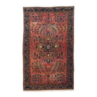 Fine Antique Mohajeran Sarouk Rug 4'3'' x 6'9'' For Sale