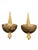 Vintage Brass and Murano Glass Sconces by André Arbus, 1960s, Set of 2 For Sale - Image 6 of 6