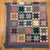 Red Vintage Americana Star Pattern Quilt For Sale - Image 8 of 10