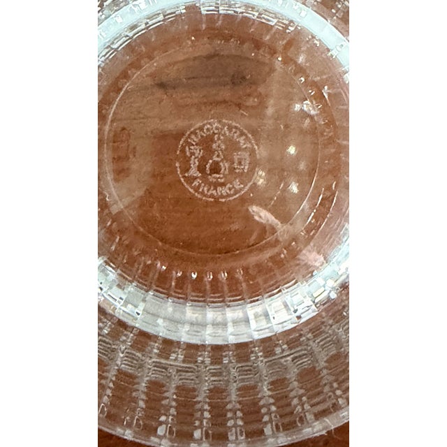 Baccarat Baccarat Nancy Pattern Old Fashioned Glasses, Set of 6 For Sale - Image 4 of 9