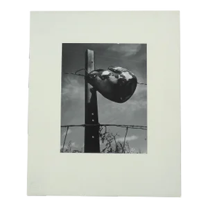 Dean W Hand "Pot & Post" Rustic Modernist Photograph 1959