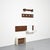 Brown Entrance Set by Pierre Guariche for Negroni, 1968, Set of 5 For Sale - Image 8 of 11
